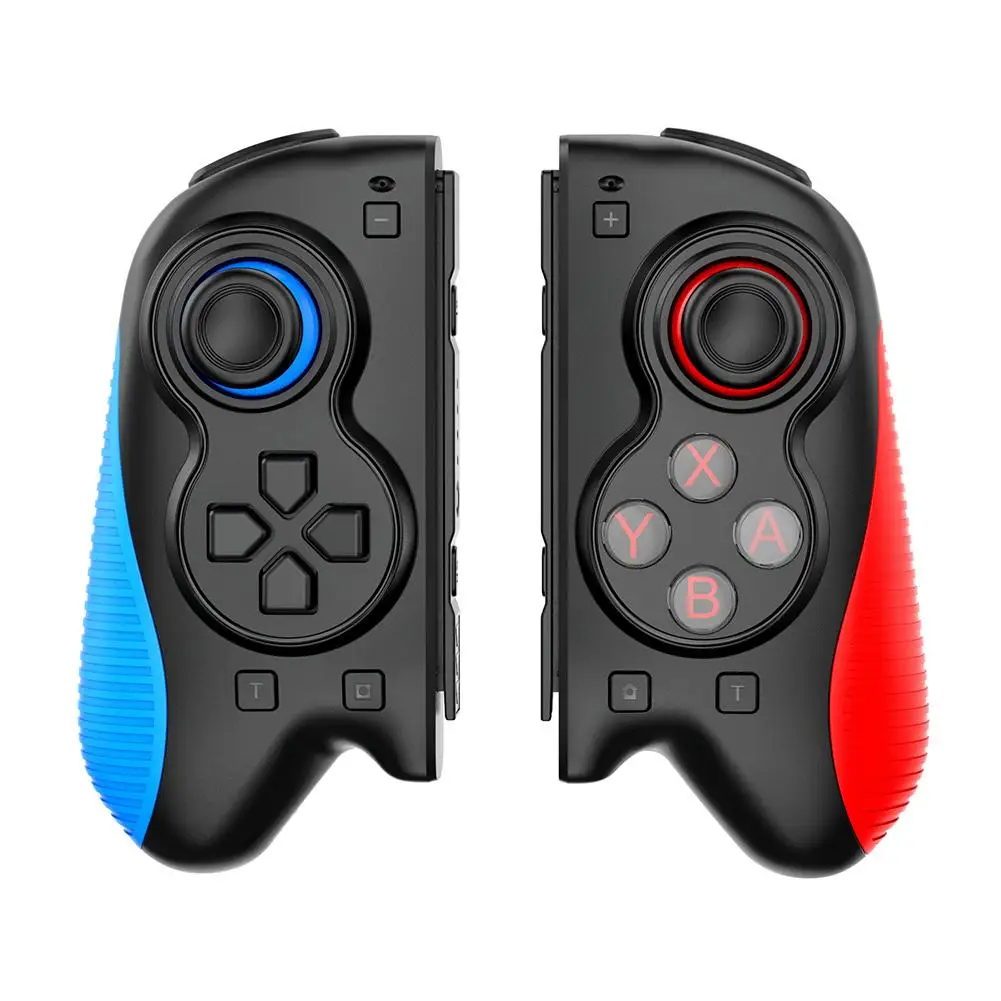 Беспроводной игровой контроллер, совместимый с Bluetooth, с левой и правой ручками с вибрацией и функцией пробуждения, для переключения игр, гей...
Беспроводной игровой контроллер, совместимый с Bluetooth, с левой и правой ручками с вибрацией и функцией пробуждения, для переключения игр, гей...