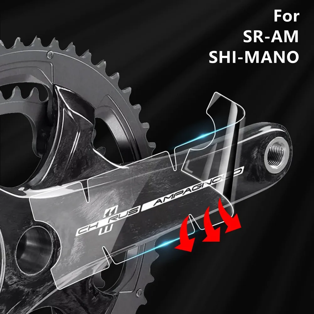 3pcs Bicycle Crank Sticker Set Protector Stickers Decals Road Bike Adhesive TPH For-DA R9100 Film Bike Accessories
3pcs Bicycle Crank Sticker Set Protector Stickers Decals Road Bike Adhesive TPH For-DA R9100 Film Bike Accessories
