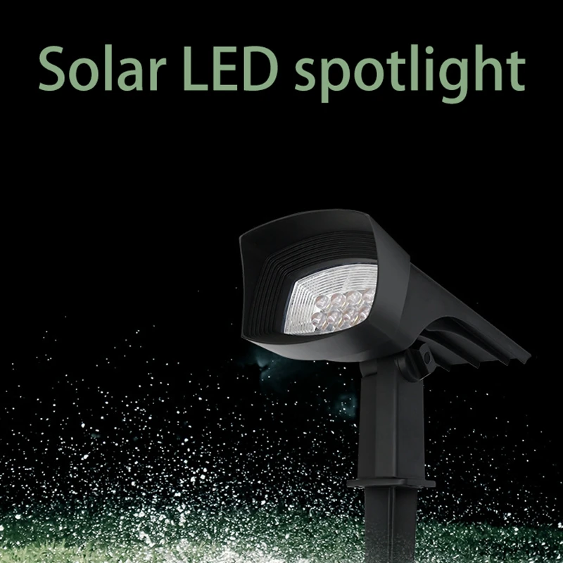 Solar Spotlights Outdoor,2-In-1 Landscape Lights 8 LED Lamp Powered IP65 Decking Wall Light For Garden Driveway Porch
Solar Spotlights Outdoor,2-In-1 Landscape Lights 8 LED Lamp Powered IP65 Decking Wall Light For Garden Driveway Porch