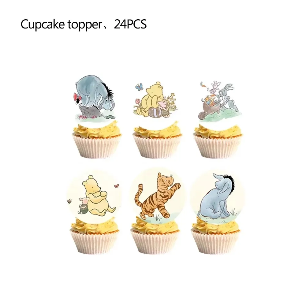 Disney Винни Пух Топперы для торта 24 шт.
Disney Винни Пух Топперы для торта 24 шт.