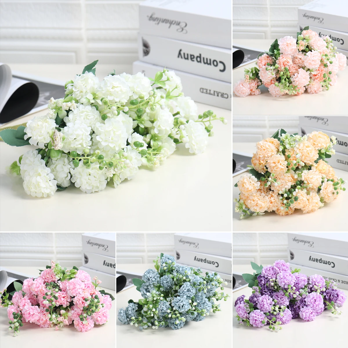 Artificial Flowers Vintage Silk Peony Bouquet Wheat Ears Mixed Floral Wedding Bridal Handheld Fake Flowers Home Party Decoration
Artificial Flowers Vintage Silk Peony Bouquet Wheat Ears Mixed Floral Wedding Bridal Handheld Fake Flowers Home Party Decoration