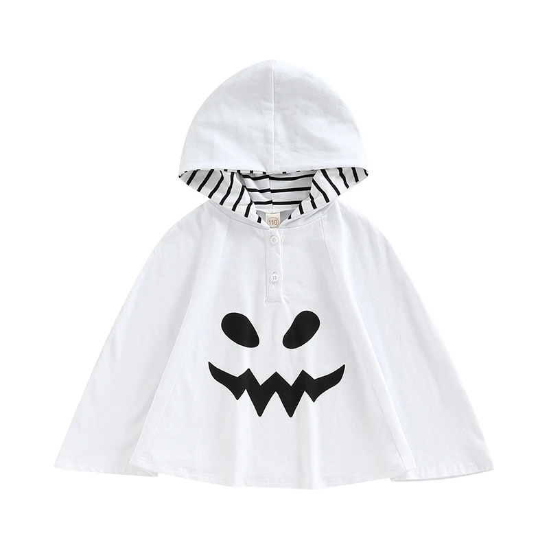 Halloween Hooded Shawls Cartoon Ghost Printing Cloak Halloween Cosplay Costume Boys Clothes Rompe Vientos Niña Baby Girl Winter
Halloween Hooded Shawls Cartoon Ghost Printing Cloak Halloween Cosplay Costume Boys Clothes Rompe Vientos Niña Baby Girl Winter