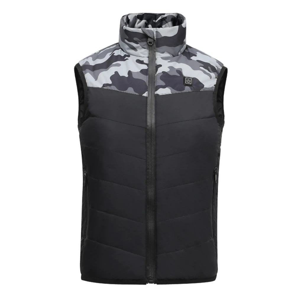 Winter Smart Electric Heated Vest Men Women Electric Heating Inner Fleece Soft Thermal jacket 6XL big size Adventure Skiing vest
Winter Smart Electric Heated Vest Men Women Electric Heating Inner Fleece Soft Thermal jacket 6XL big size Adventure Skiing vest