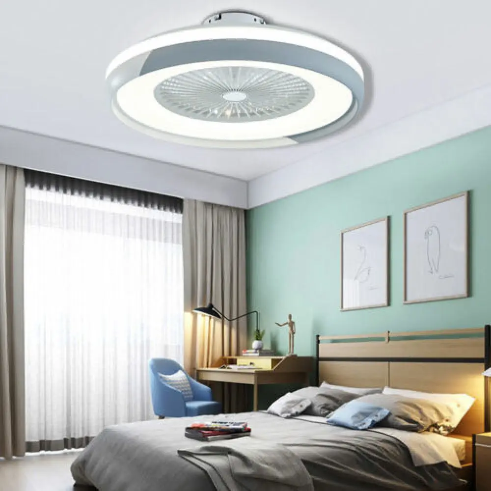 Bymaocar 60W Modern Noiseless Gentle 3 Colors Indoor LED Ceiling Fan Light Chandelier Lamp with Remote Control Semi Flush Mount 
Bymaocar 60W Modern Noiseless Gentle 3 Colors Indoor LED Ceiling Fan Light Chandelier Lamp with Remote Control Semi Flush Mount