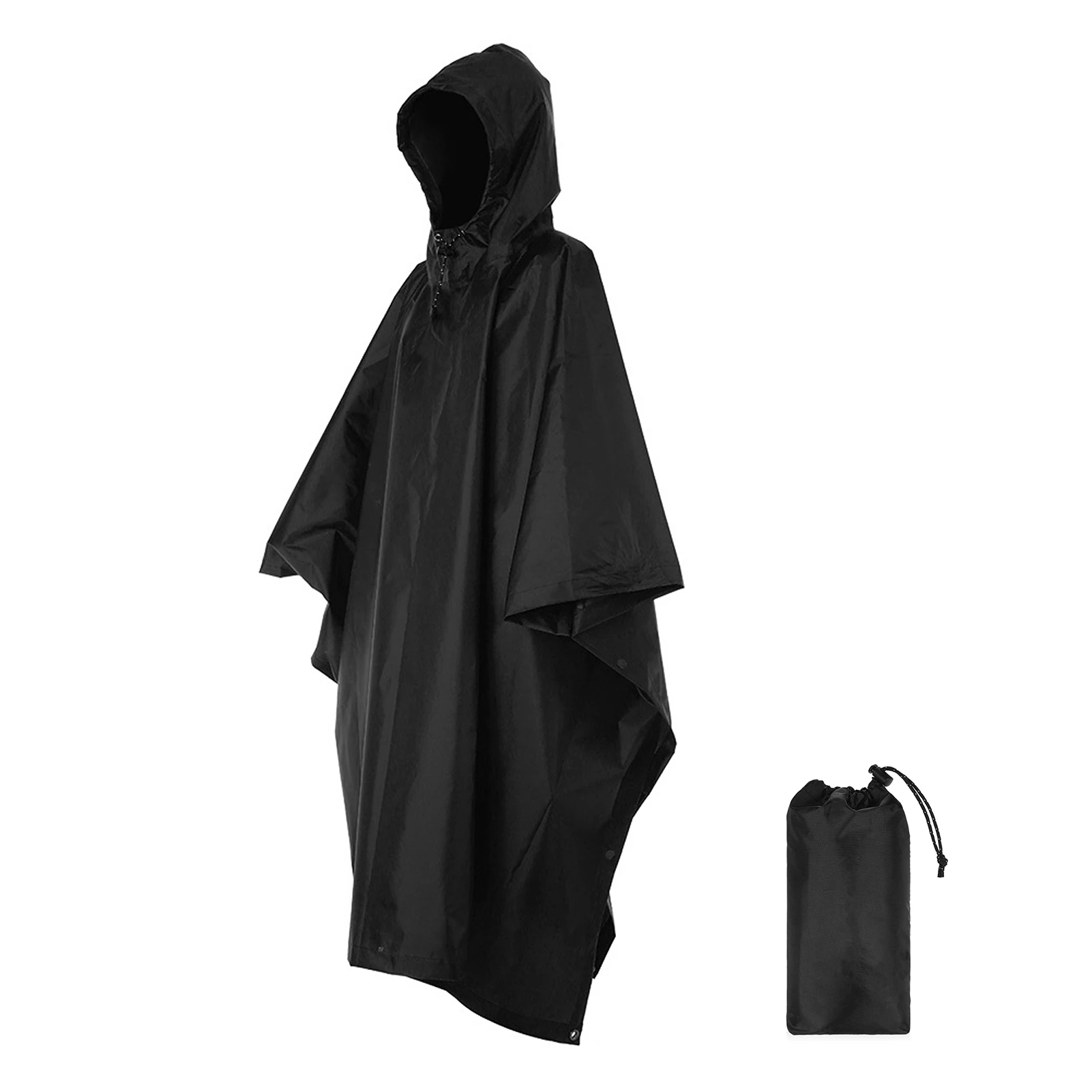 Camping 3-in-1 Waterproof Rain Poncho Lightweight Hooded Rain Coat Picnic Mat Blanket Sun Shelter For Outdoor Climbing 
Camping 3-in-1 Waterproof Rain Poncho Lightweight Hooded Rain Coat Picnic Mat Blanket Sun Shelter For Outdoor Climbing