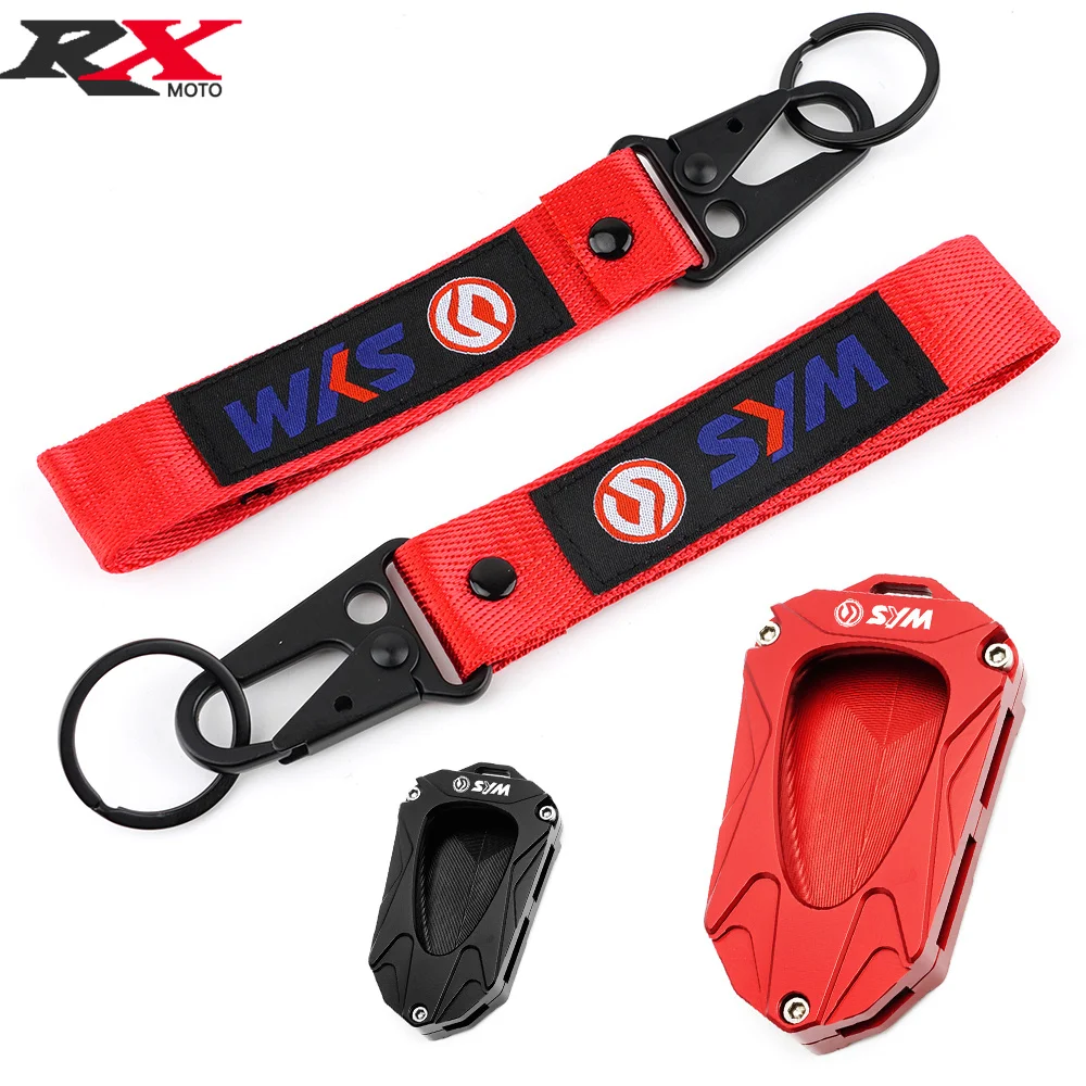 

Moto Key Cover Shell Case Embroidery Kyechain Keyring Key Chain For Sym Joymax F Z Gts 125i 250i 250 300 Z300 F300 Husky Adv150