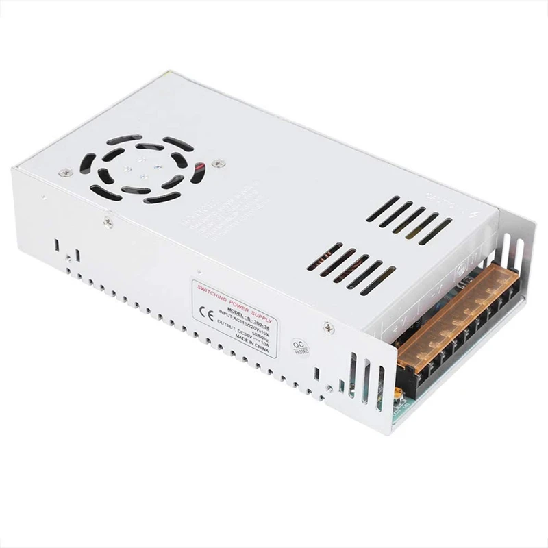 Switching Power Supply Driver AV110-220V To DC36V 10A 360W Is Suitable For LED Screen Strip Light 3D Printer (S-360-36)
Switching Power Supply Driver AV110-220V To DC36V 10A 360W Is Suitable For LED Screen Strip Light 3D Printer (S-360-36)