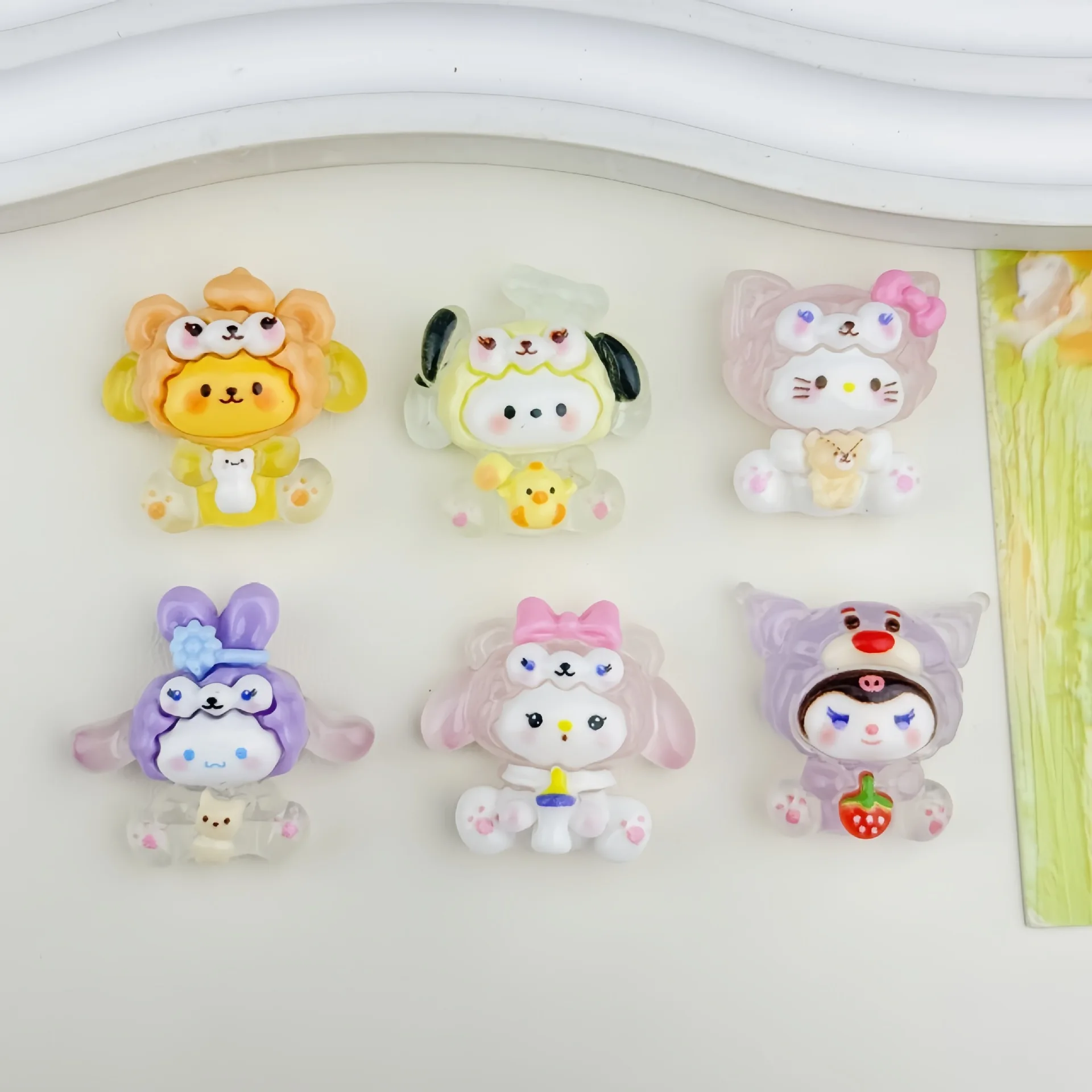 100 шт. резиновых мультяшных миниатюр Sanrio Hello Kitty Kuromi для скрапбукинга
100 шт. резиновых мультяшных миниатюр Sanrio Hello Kitty Kuromi для скрапбукинга