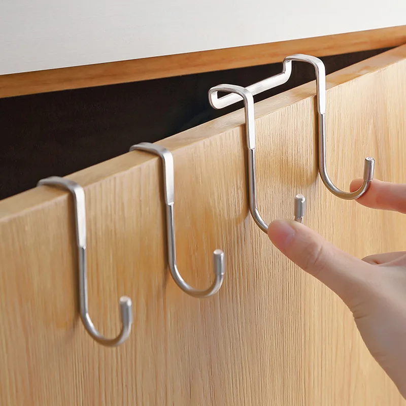 1 Pc Coat Hanger 304 Stainless Steel Hook S Shape Wall Hook Bathroom Accessories Towel Storage Hanger Portable Double S Hook
1 Pc Coat Hanger 304 Stainless Steel Hook S Shape Wall Hook Bathroom Accessories Towel Storage Hanger Portable Double S Hook