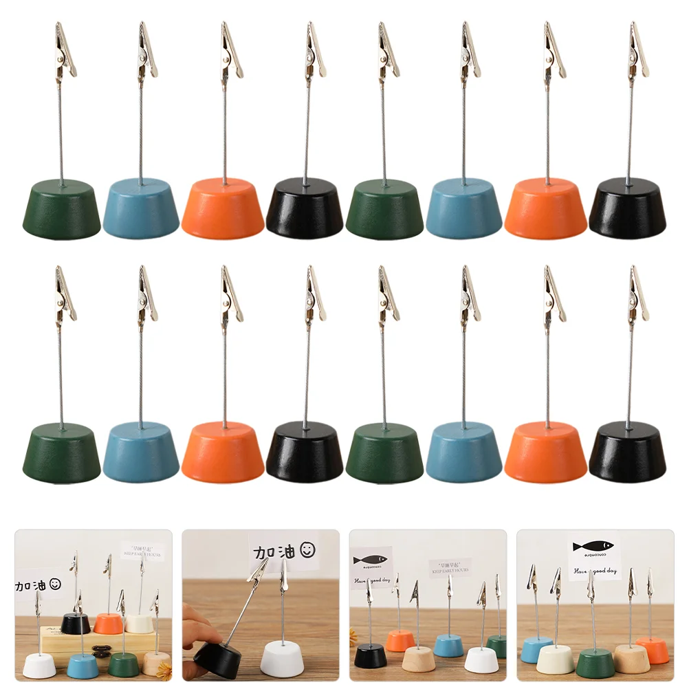 16Pcs Desktop Message Clips Multi-function Picture Holders Reusable Memo Holders
16Pcs Desktop Message Clips Multi-function Picture Holders Reusable Memo Holders