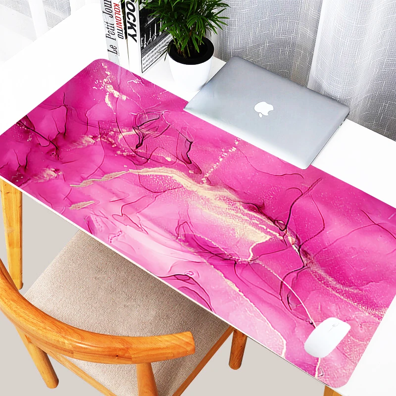 Keyboard Pad for Computer Mouse Pink Marble Mousepad Gamer 900x400 Gaming Accessories Anti-skid Cool Game Mats Laptop Desk Mat
Keyboard Pad for Computer Mouse Pink Marble Mousepad Gamer 900x400 Gaming Accessories Anti-skid Cool Game Mats Laptop Desk Mat