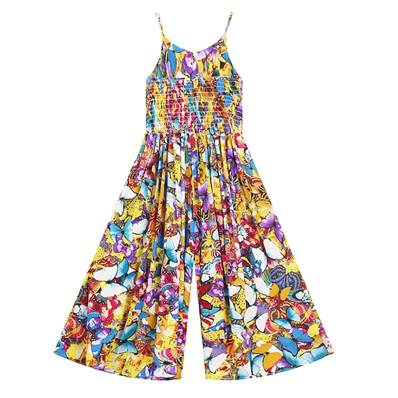 Summer Children Girls Rompers Jumpsuits Pants Kids Strap Cotton and Linen Bohemia Playsuits Floral Onesies One Piece Pants New
Summer Children Girls Rompers Jumpsuits Pants Kids Strap Cotton and Linen Bohemia Playsuits Floral Onesies One Piece Pants New