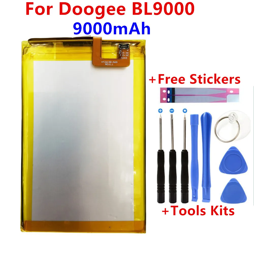 100% original 9000mAh For Doogee BL9000 Battery Replacement For Doogee BL9000 Batteries Bateria Smart Phone with Tools
100% original 9000mAh For Doogee BL9000 Battery Replacement For Doogee BL9000 Batteries Bateria Smart Phone with Tools