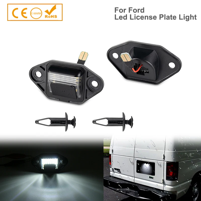1pcs For Ford E150 E250 E350 E450 Econoline Van LED Rear License Plate Light Lamp OEM New F6UZ-13550-AA F6UZ13550AA
1pcs For Ford E150 E250 E350 E450 Econoline Van LED Rear License Plate Light Lamp OEM New F6UZ-13550-AA F6UZ13550AA