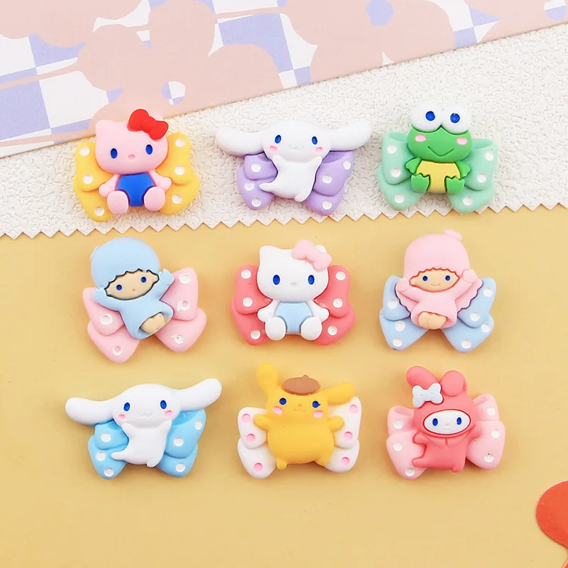 10Pcs Kawaii Sanrio Hellokitty Mymelody Cinnamoroll Pompompurin Little Twin Star Keroppi Diy Hairpin Accessories Christmas Gift
10Pcs Kawaii Sanrio Hellokitty Mymelody Cinnamoroll Pompompurin Little Twin Star Keroppi Diy Hairpin Accessories Christmas Gift