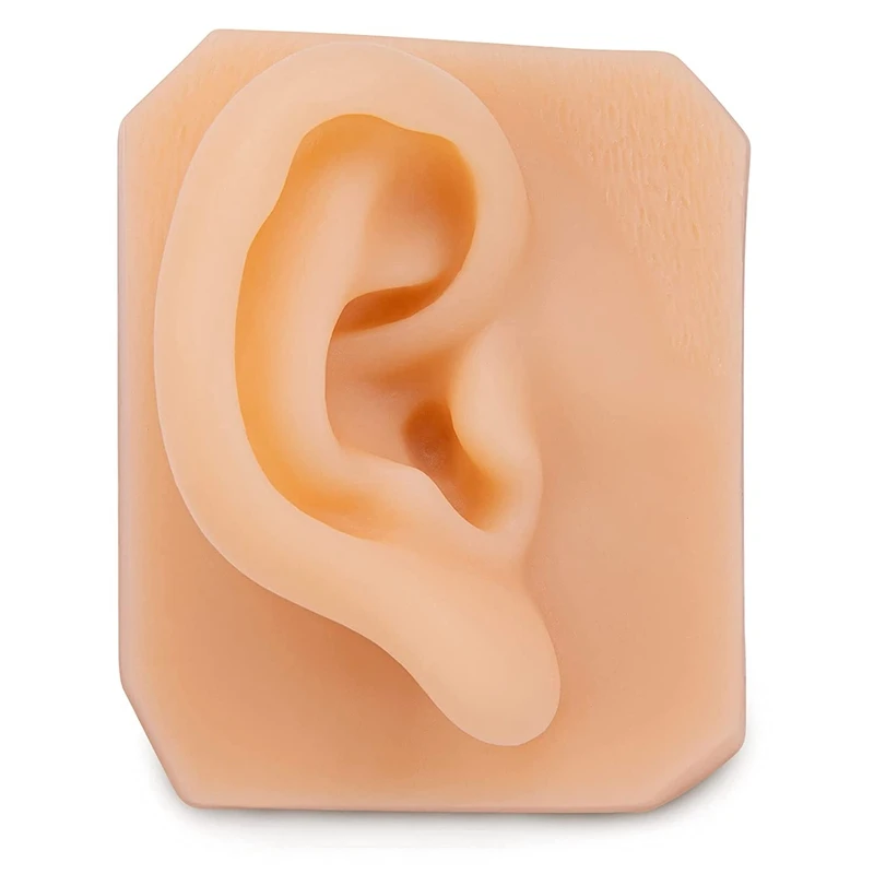 Soft Silicone Right Ear Model For Practicing Suture For Jewelry Display, Silicone Ear For Teaching Instructions
Soft Silicone Right Ear Model For Practicing Suture For Jewelry Display, Silicone Ear For Teaching Instructions