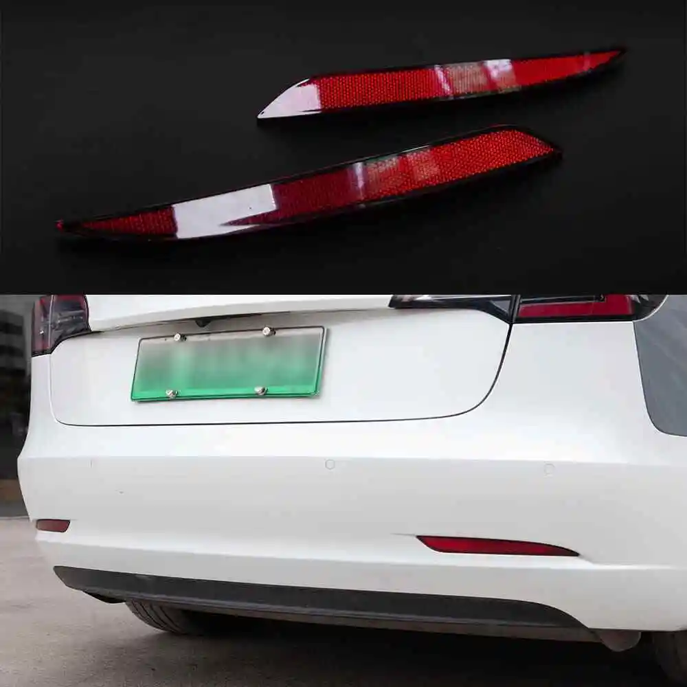 Tail Lamps Tail Light Rear Red Reflectors Tail Truck 1 Pair ABS Plastic Accessories Bumper Car For Tesla Model Y
Tail Lamps Tail Light Rear Red Reflectors Tail Truck 1 Pair ABS Plastic Accessories Bumper Car For Tesla Model Y
