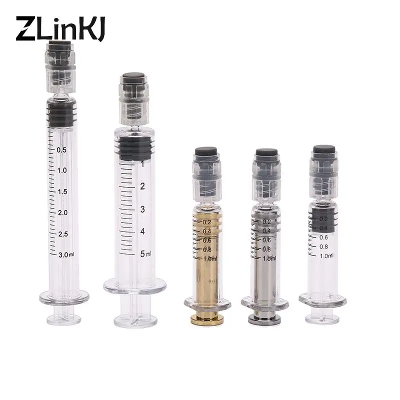 1PC 1ML / 3ML / 5ML Luer Lock Syringes Screw Blunt Tip Needles Caps For Industrial Dispensing
1PC 1ML / 3ML / 5ML Luer Lock Syringes Screw Blunt Tip Needles Caps For Industrial Dispensing