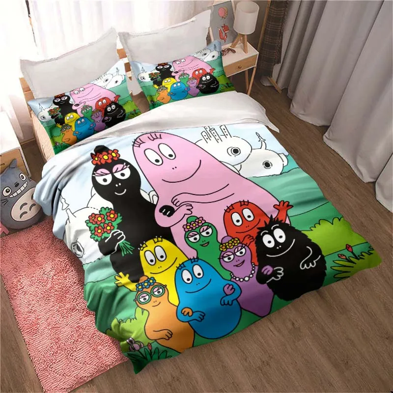 Cute Cartoon Les Barbapapa Family All Season Twin Bedding Set 3 Piece Comforter Set Bed Duvet Cover Double King Comforter Cover
Cute Cartoon Les Barbapapa Family All Season Twin Bedding Set 3 Piece Comforter Set Bed Duvet Cover Double King Comforter Cover