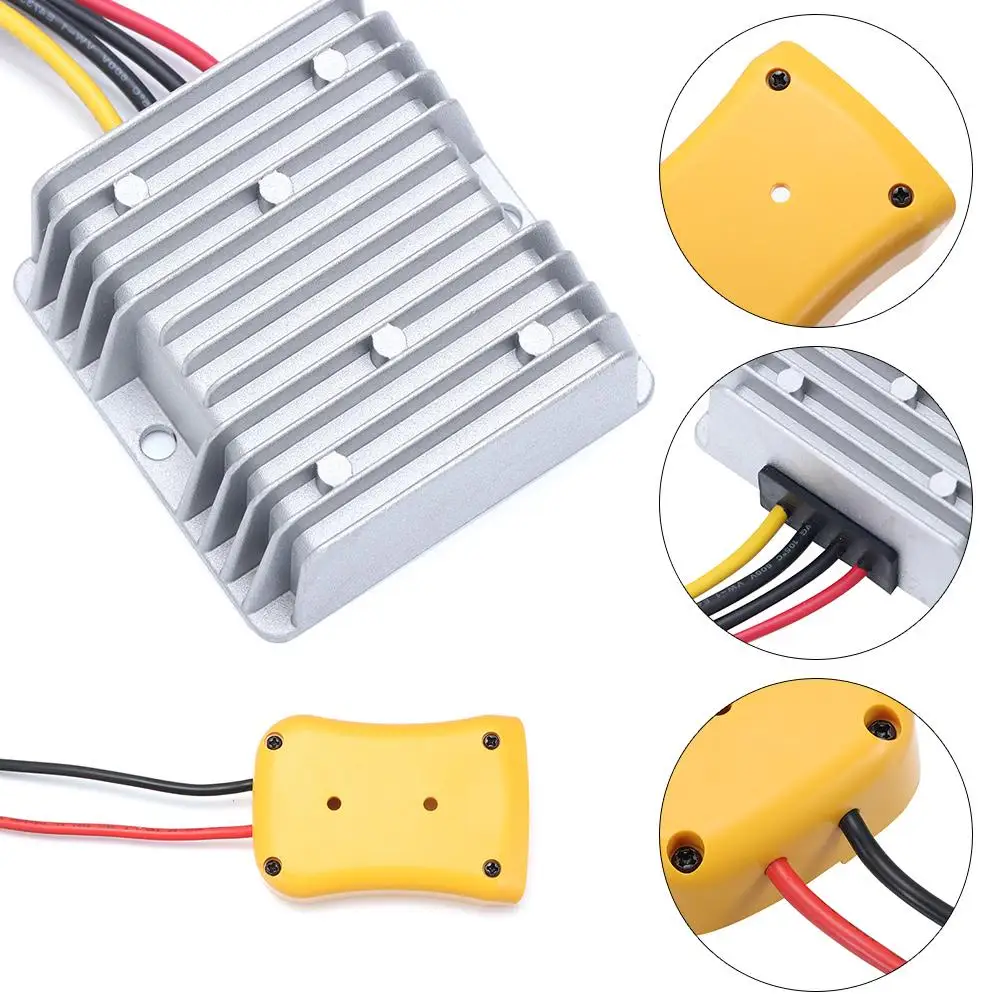 Преобразователь 180 Вт, автоматический адаптер питания постоянного тока, понижающий преобразователь напряжения Dewalt, аккумулятор 20 в до 12 В
Преобразователь 180 Вт, автоматический адаптер питания постоянного тока, понижающий преобразователь напряжения Dewalt, аккумулятор 20 в до 12 В