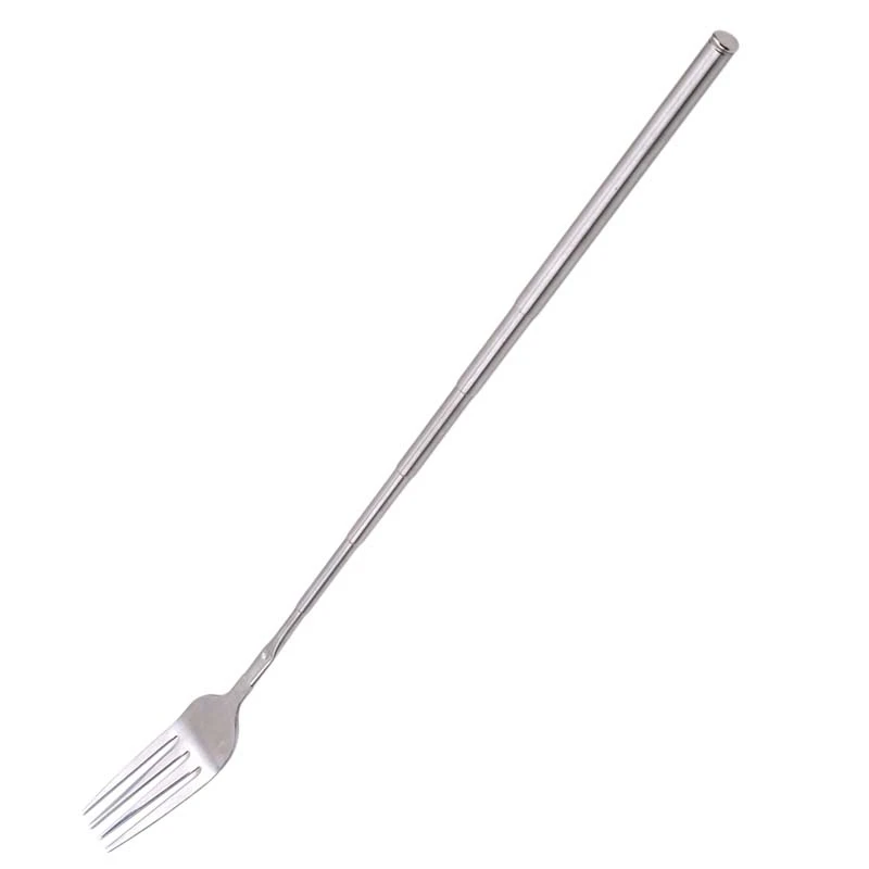 Телескопические вилки из нержавеющей стали серебристого цвета
Телескопические вилки из нержавеющей стали серебристого цвета