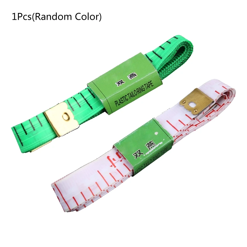 60" Double Scale Soft Tape 150cm/60inch Measure Dual Sided Flexible Ruler Measuring Weight Loss Medical Body Sewing
60" Double Scale Soft Tape 150cm/60inch Measure Dual Sided Flexible Ruler Measuring Weight Loss Medical Body Sewing
