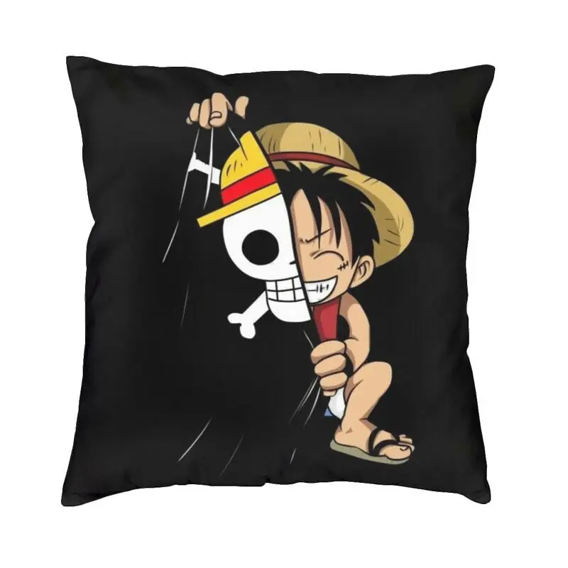 One Piece Cute Luffy Square Pillow Case Home Decorative Straw Hat Pirates Cushions Throw Pillow for Car Double-sided Printing
One Piece Cute Luffy Square Pillow Case Home Decorative Straw Hat Pirates Cushions Throw Pillow for Car Double-sided Printing