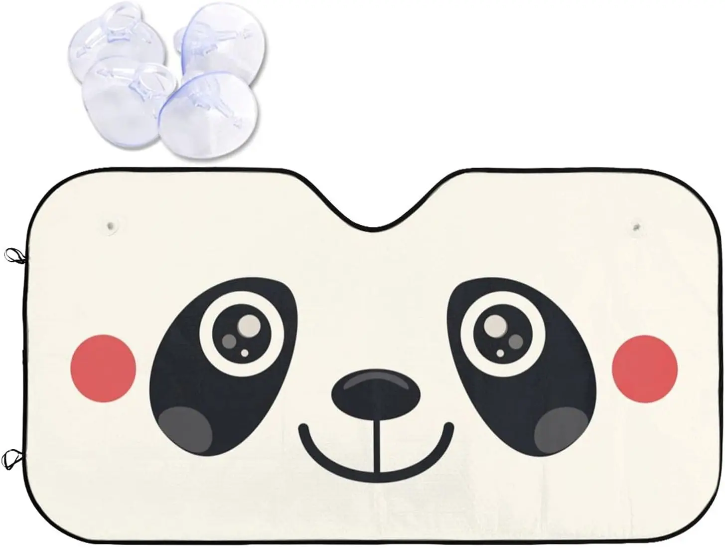 Cute Panda Car Windshield Sun Shade for Trucks SUV Auto Interior Heat Sun Visor Foldable Sunshade Block UV Rays Front Window
Cute Panda Car Windshield Sun Shade for Trucks SUV Auto Interior Heat Sun Visor Foldable Sunshade Block UV Rays Front Window
