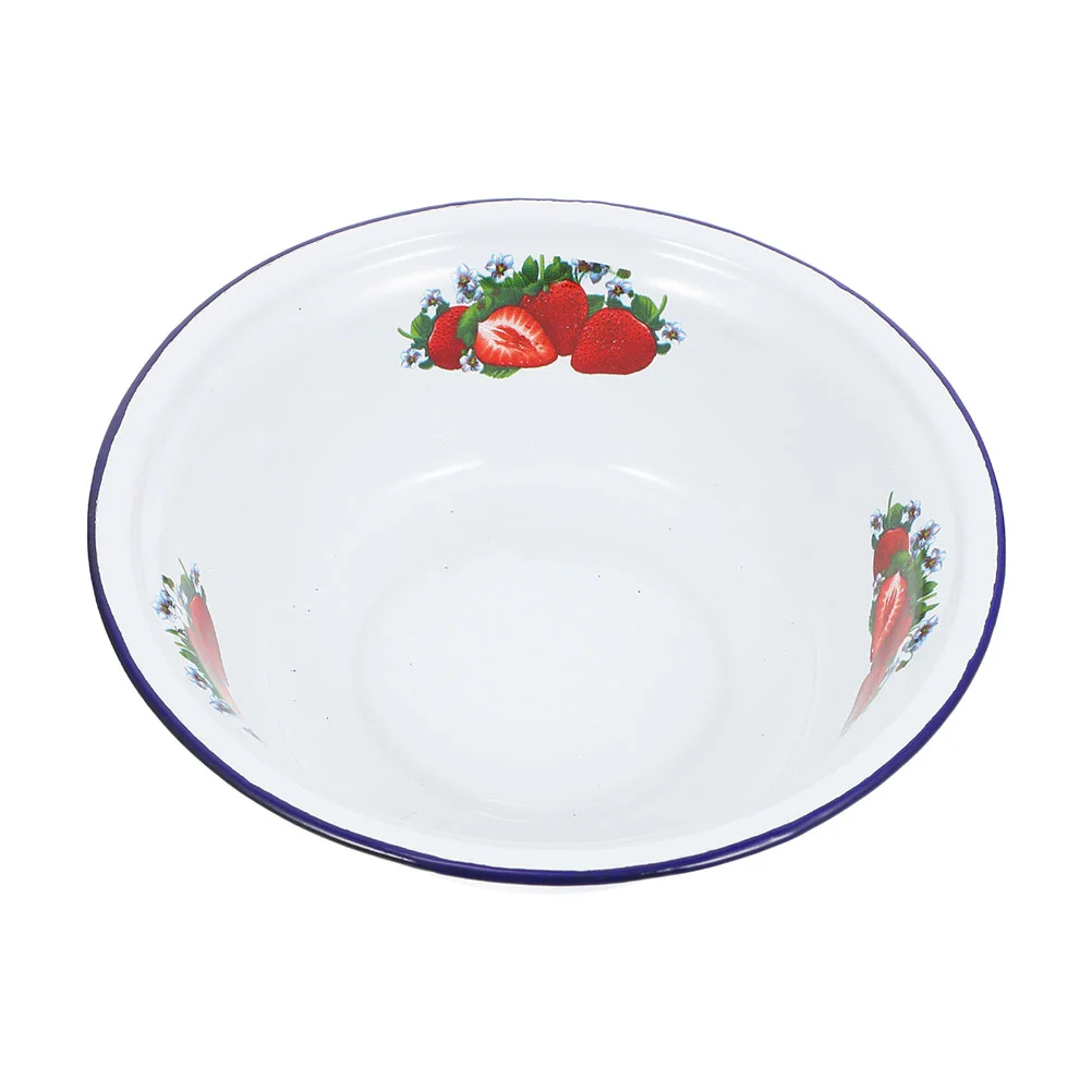 Bowl Enamel Basin Bowls Serving Vintage Enamelware Soup Salad Noodle Wash Camping Tray Chinese Ramen Mixing Kitchen Cereal Metal
Bowl Enamel Basin Bowls Serving Vintage Enamelware Soup Salad Noodle Wash Camping Tray Chinese Ramen Mixing Kitchen Cereal Metal