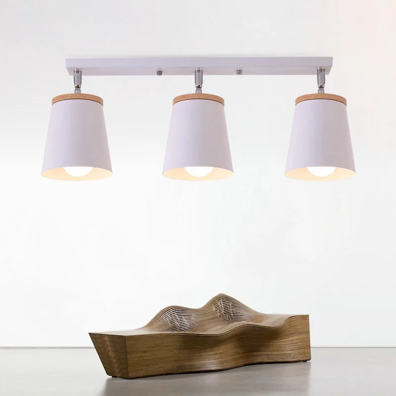 Modern E27 Rotatable LED Ceiling Lamp Wood Iron Ceiling Spot Light Black White Indoor Ceiling Wall Mounted Light for Aisle
Modern E27 Rotatable LED Ceiling Lamp Wood Iron Ceiling Spot Light Black White Indoor Ceiling Wall Mounted Light for Aisle