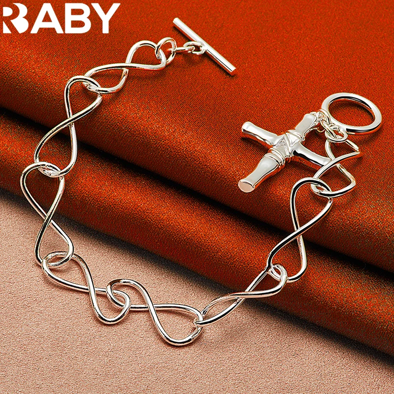 925 Stamp Silver Cross Pendant Bracelet 8-Chain For Man Women Fashion Party Wedding Jewelry Accessories High Quality Gift
925 Stamp Silver Cross Pendant Bracelet 8-Chain For Man Women Fashion Party Wedding Jewelry Accessories High Quality Gift