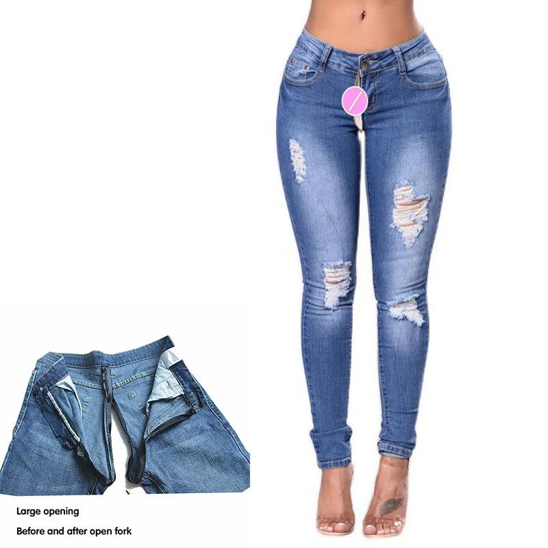 Джинсы женская одежда модные эластичные женские брюки невидимые открытые сиденья уличные удобные джинсовые на молнии Женская одежда
Джинсы женская одежда модные эластичные женские брюки невидимые открытые сиденья уличные удобные джинсовые на молнии Женская одежда