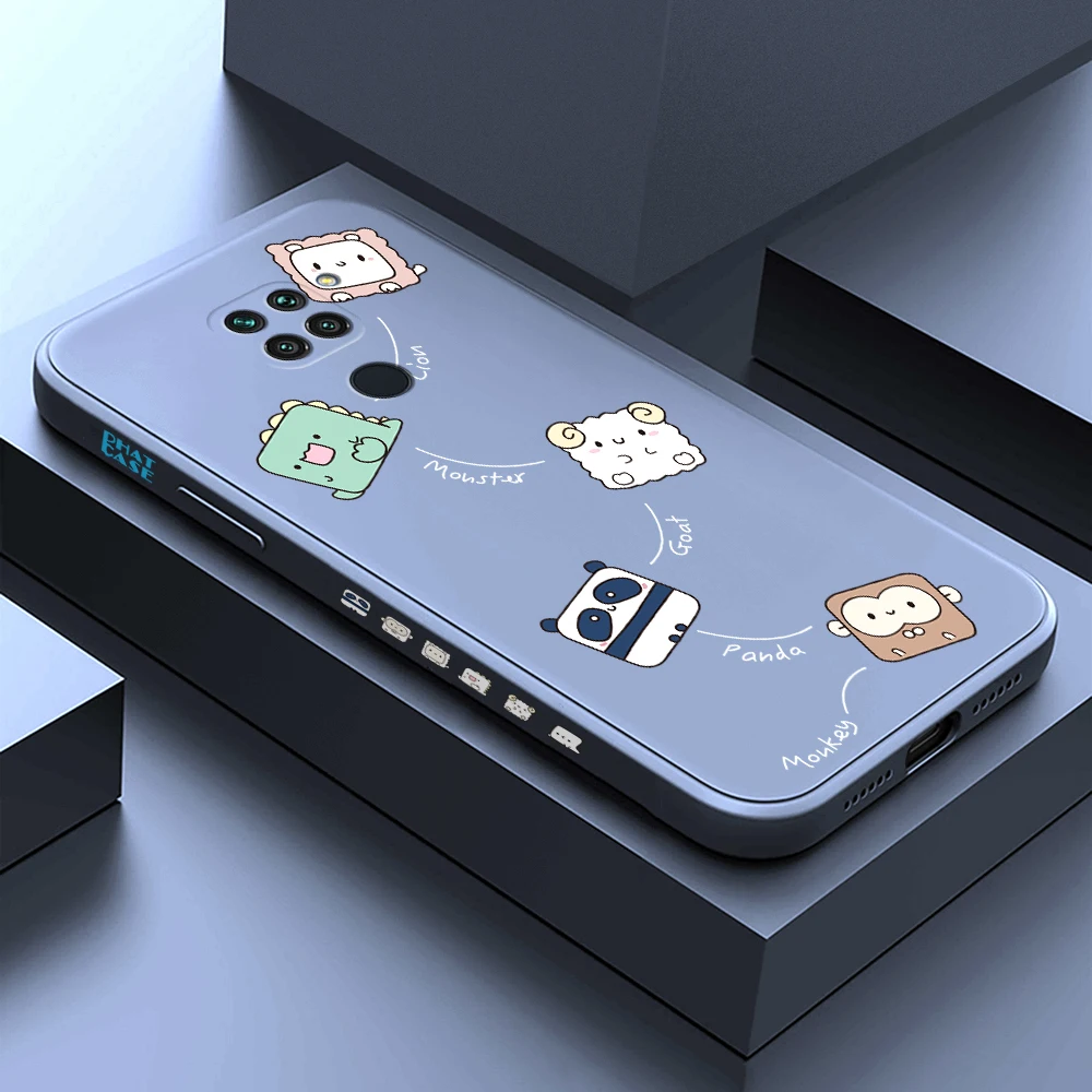 Cellphones Case For Redmi Note 7 8 9 10 Pro 9T 9S 10S Cartoon Square Animal Side Design Pattern Silicone Protection Cover Funda
Cellphones Case For Redmi Note 7 8 9 10 Pro 9T 9S 10S Cartoon Square Animal Side Design Pattern Silicone Protection Cover Funda