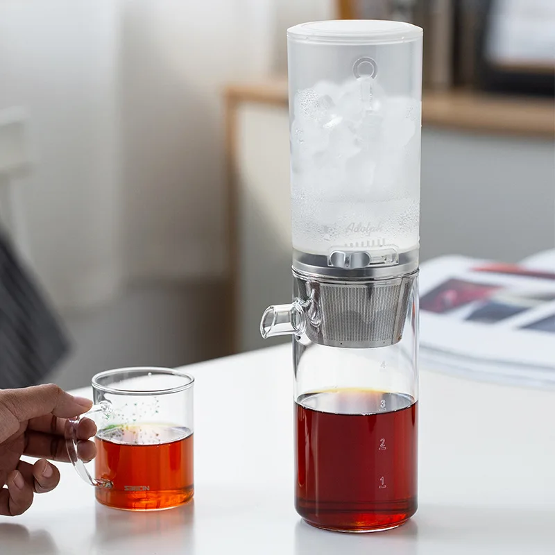 Ice Drip Coffee Pot Bubble Mouth Household Cold Extraction Drip Pot Hand-washed Ice Drop Double-use Pot Coffee Appliance
Ice Drip Coffee Pot Bubble Mouth Household Cold Extraction Drip Pot Hand-washed Ice Drop Double-use Pot Coffee Appliance