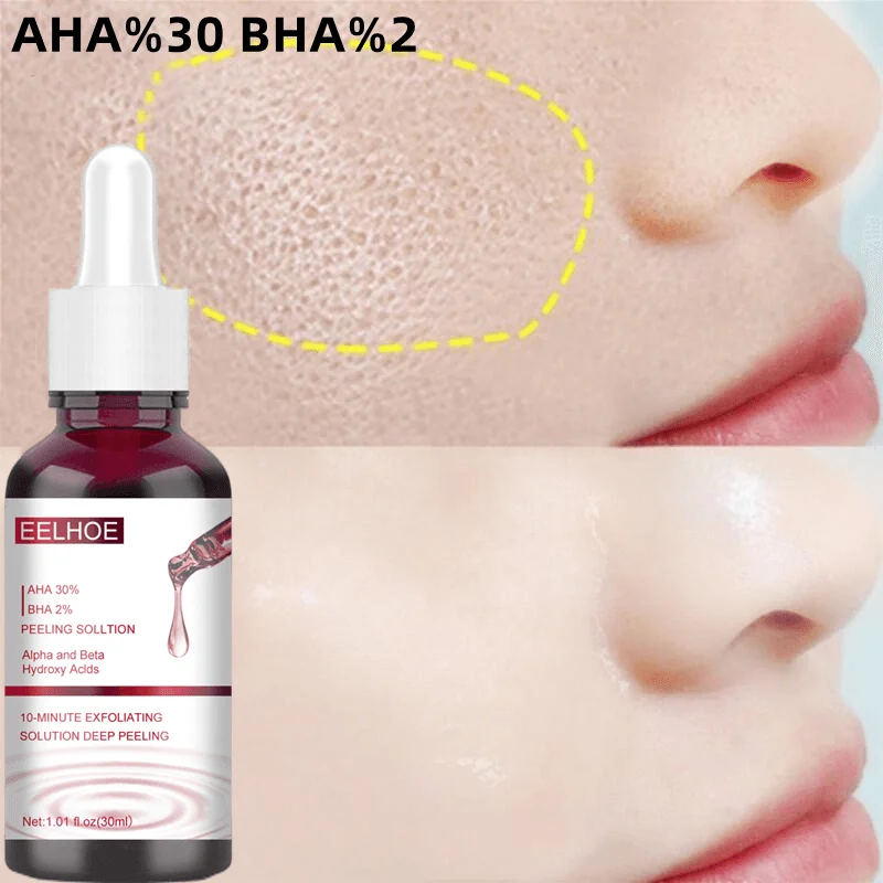 

Fruit Acid Salicylic Acid Serum Closed Shrink Pores Anti Acne Blackhead Exfoliating Narrowing Pore Essence Liquid Cosmetics 30g