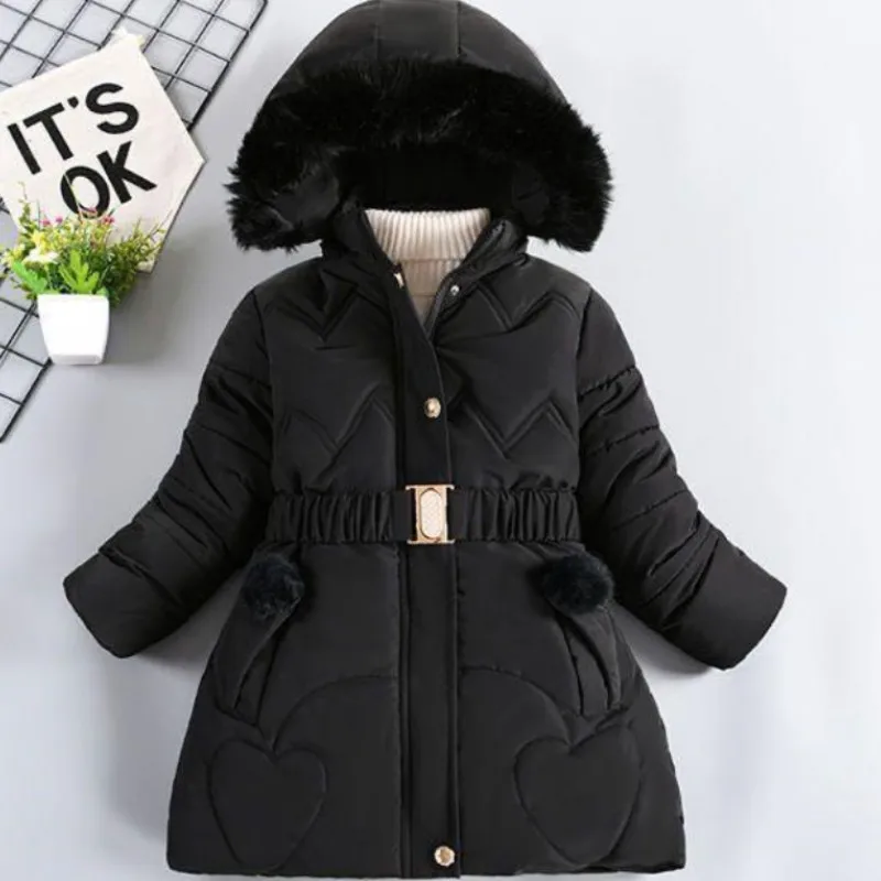 Girls Down Coat Jacket Cotton Outerwear Windbreak 2023 New Thicken Velvet Winter Warm High Quality Children's Clothing
Girls Down Coat Jacket Cotton Outerwear Windbreak 2023 New Thicken Velvet Winter Warm High Quality Children's Clothing