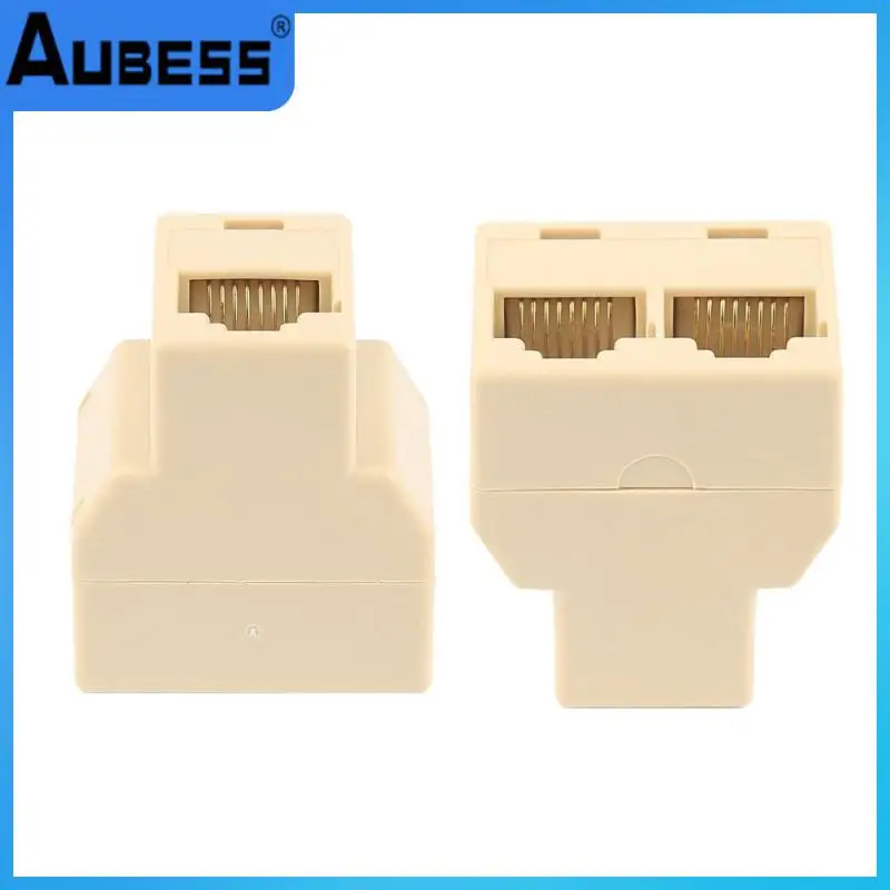 Female Cat5 6 Connector Adapter Rj45 Lan 8p8c Modula Adapter Extender Plug Network Splitter For Laptop 1 To 2 Socket Lan Port
Female Cat5 6 Connector Adapter Rj45 Lan 8p8c Modula Adapter Extender Plug Network Splitter For Laptop 1 To 2 Socket Lan Port