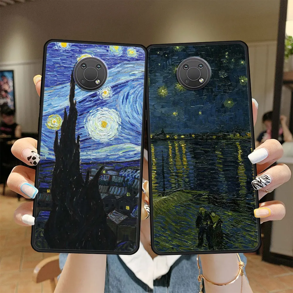 Print Shockproof Celular Paintings Starry Night Van Gogh Case Funda for Nokia 5 XR20 7 6 G20 G10 G50 8.3 5G 2 C20 2 3 X100 TPU
Print Shockproof Celular Paintings Starry Night Van Gogh Case Funda for Nokia 5 XR20 7 6 G20 G10 G50 8.3 5G 2 C20 2 3 X100 TPU