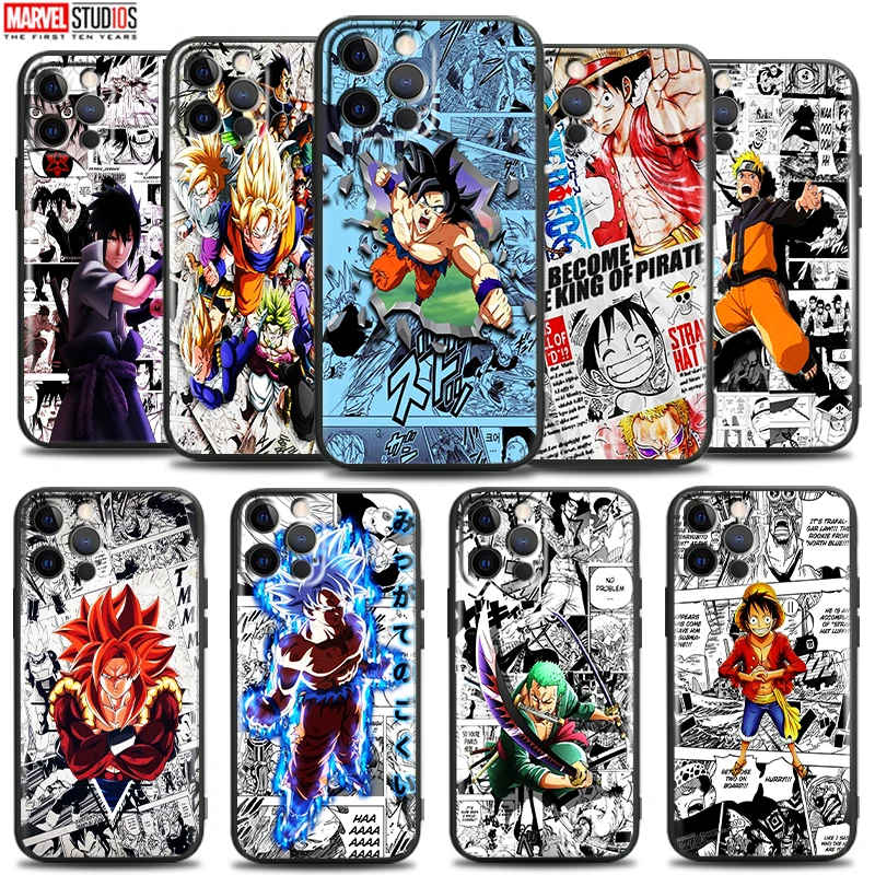 Dragon Ball Naruto One Piece For Apple iPhone 13 12 11 Pro 12 13 Mini X XR XS Max SE 6 6S 7 8 Plus Phone Case Soft Black Funda
Dragon Ball Naruto One Piece For Apple iPhone 13 12 11 Pro 12 13 Mini X XR XS Max SE 6 6S 7 8 Plus Phone Case Soft Black Funda