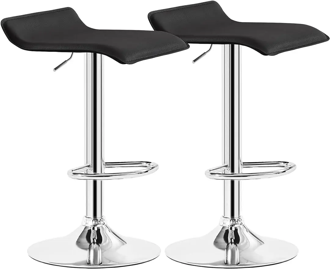 VECELO Bar Stools Set of 2, Counter Bar Stools with Swivel Bar and Adjustable Height,
VECELO Bar Stools Set of 2, Counter Bar Stools with Swivel Bar and Adjustable Height,