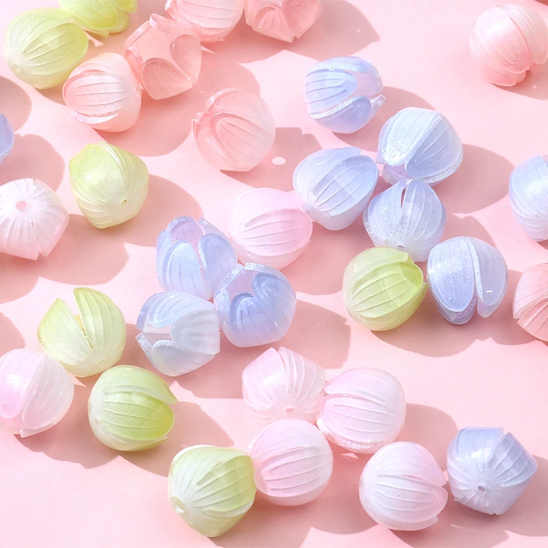 10pcs 12X12mm Pink Purple Small Tulip Petals Bead for DIY Jewelry Making Hand Made Resin Earring Necklace Keychain Hair Findings
10pcs 12X12mm Pink Purple Small Tulip Petals Bead for DIY Jewelry Making Hand Made Resin Earring Necklace Keychain Hair Findings