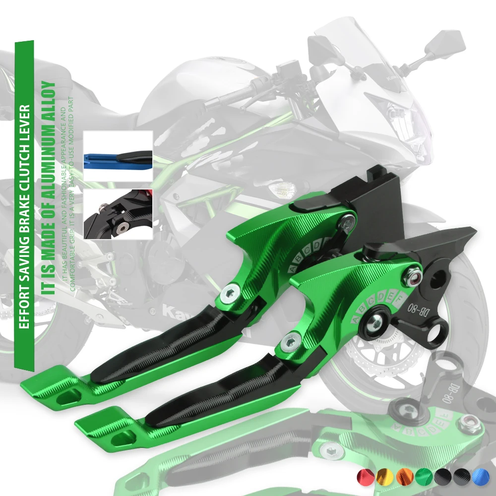Fit For KAWASAKI NINJA 400 300 NINJA250 Z250 Z300 Z400 ZX25R ZX-25R 5D Brake Clutch Levers Labor saving Folding Telescopic
Fit For KAWASAKI NINJA 400 300 NINJA250 Z250 Z300 Z400 ZX25R ZX-25R 5D Brake Clutch Levers Labor saving Folding Telescopic