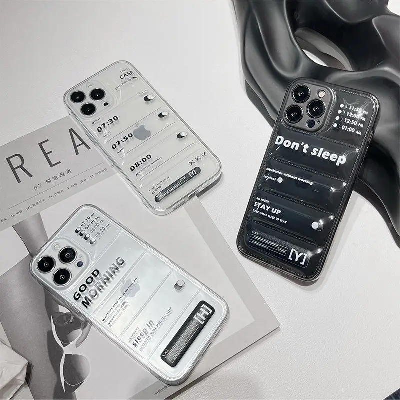 INS Transparent Down jacket airbag cushion phone case for iPhone 13 12 11 X XS XR Pro Max shell
INS Transparent Down jacket airbag cushion phone case for iPhone 13 12 11 X XS XR Pro Max shell