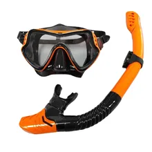 Brand Professional Silicone Gear Scuba Diving Mask Equipment Snorkel Adults UV Waterproof Swim Glasses Men Women