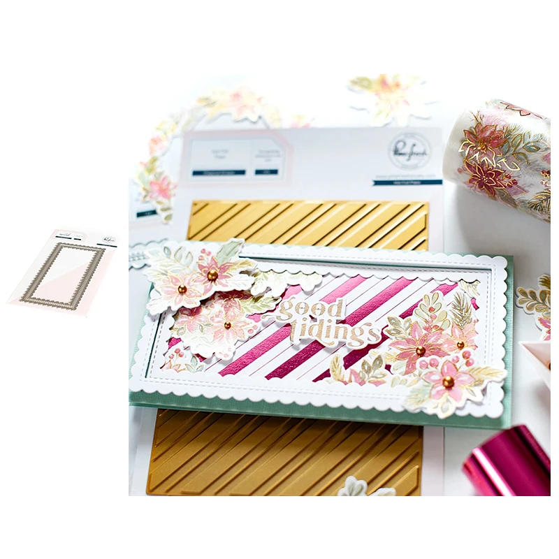 Rectangle Frame Background Craft Mold Metal Cutting Dies for Scrapbooking Dies Cut Stencil Handmade Tools Model Template Decor
Rectangle Frame Background Craft Mold Metal Cutting Dies for Scrapbooking Dies Cut Stencil Handmade Tools Model Template Decor