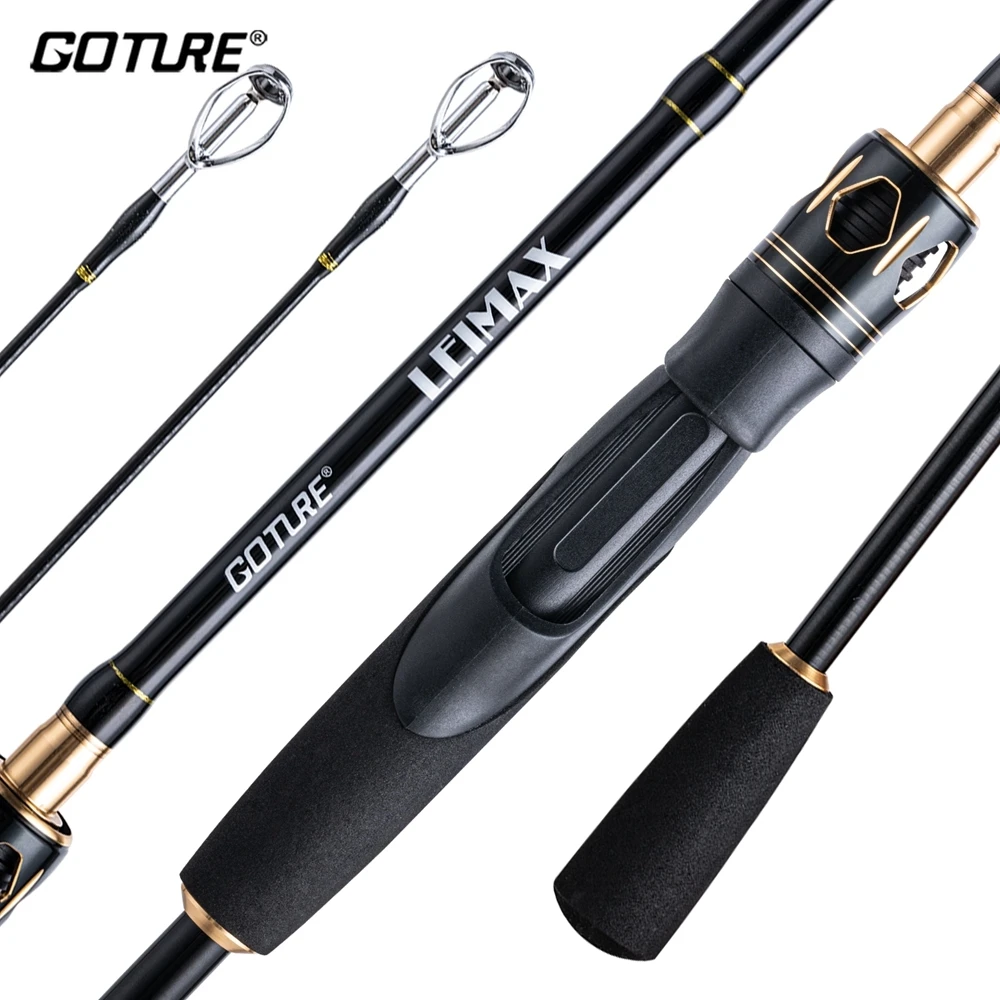 Goture LEIMAX 2-секционная удочка для приманки 1,98 м 2,1 М 2,4 м Двойные наконечники Спиннинг/кастинговое удилище UL L ML M MH 24T Удочка из углеродного волок...
Goture LEIMAX 2-секционная удочка для приманки 1,98 м 2,1 М 2,4 м Двойные наконечники Спиннинг/кастинговое удилище UL L ML M MH 24T Удочка из углеродного волок...