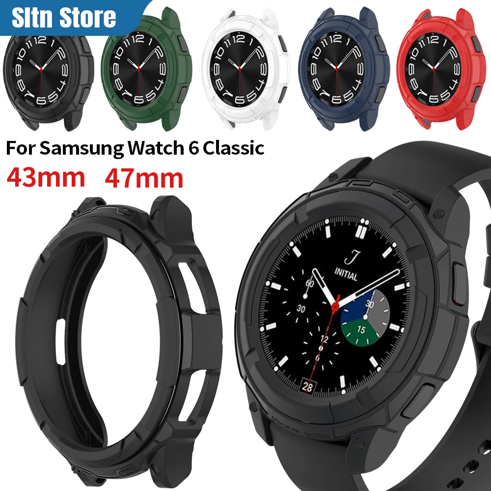 Крышка для часов Samsung Galaxy Watch 6 Classic 43 мм 47 мм чехол мягкий ТПУ полый каркас бампер предотвращение падений броня защитный чехол аксессуары
Крышка для часов Samsung Galaxy Watch 6 Classic 43 мм 47 мм чехол мягкий ТПУ полый каркас бампер предотвращение падений броня защитный чехол аксессуары