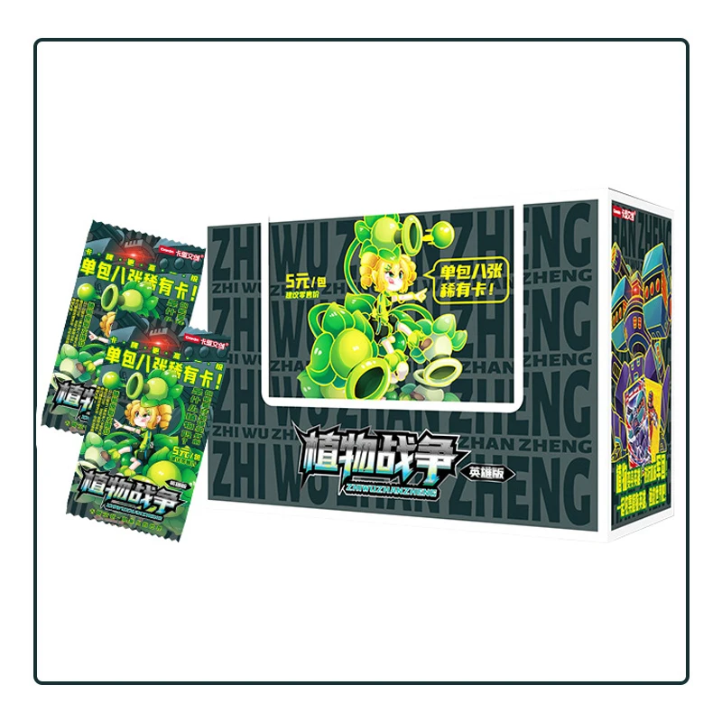 Plants Vs Zombies Card Plant War Card Hero Edition Card Child Battle Toy Gold Card Collection Book Full Set of Board Game Cards
Plants Vs Zombies Card Plant War Card Hero Edition Card Child Battle Toy Gold Card Collection Book Full Set of Board Game Cards
