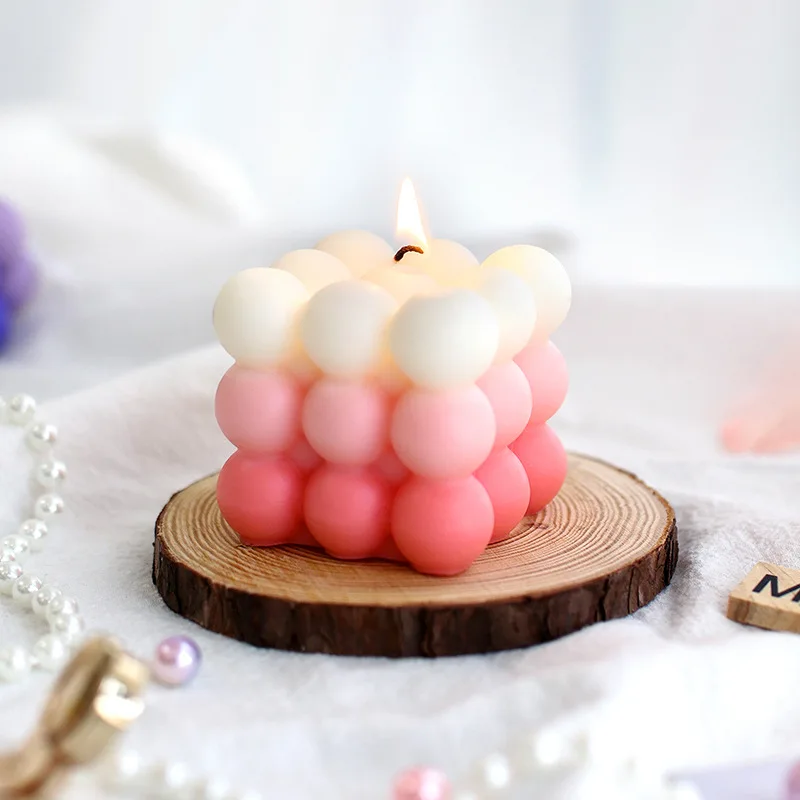Decoration Candle Cube Bubble Candles Soy Wax Aromatherapy Cube Candle Scented Relaxing Birthday Gift Home Decoration
Decoration Candle Cube Bubble Candles Soy Wax Aromatherapy Cube Candle Scented Relaxing Birthday Gift Home Decoration