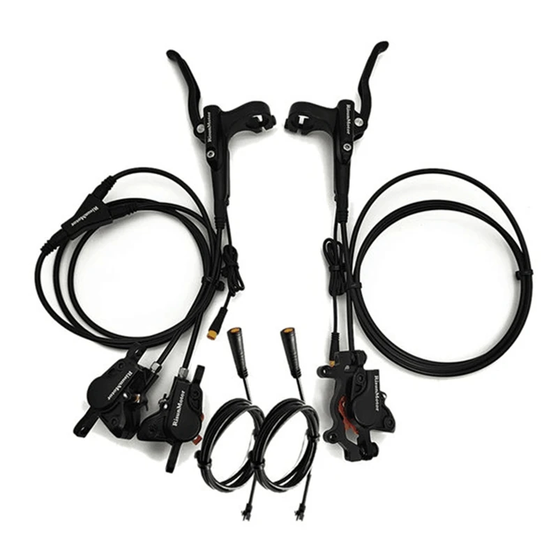 RISUN MOTOR Hydraulic Disc Brake Kits With Front Dual Brake Calipers And Parking Button For DNM USD8S E-Bike Accessories
RISUN MOTOR Hydraulic Disc Brake Kits With Front Dual Brake Calipers And Parking Button For DNM USD8S E-Bike Accessories